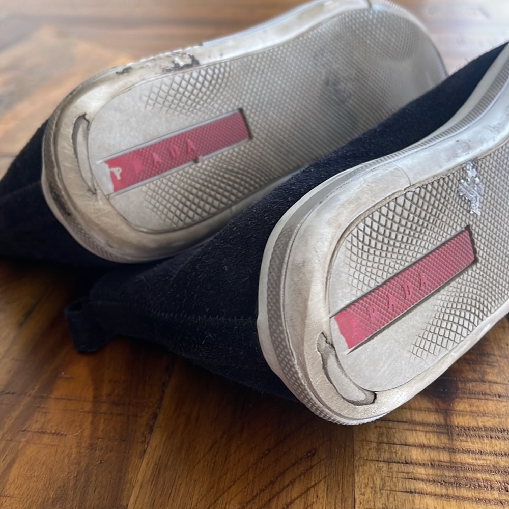 Prada Sneaker size 39 Black - Picture 6 of 8